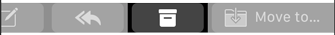 Partial screenshot of a Touch Bar in which a file button is highlighted.