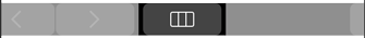Partial screenshot of a Touch Bar that highlights a closed popover for viewing items in columns.