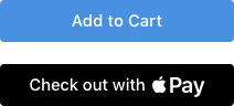 An Apple Pay button shown incorrectly positioned below a custom Add to Cart button.