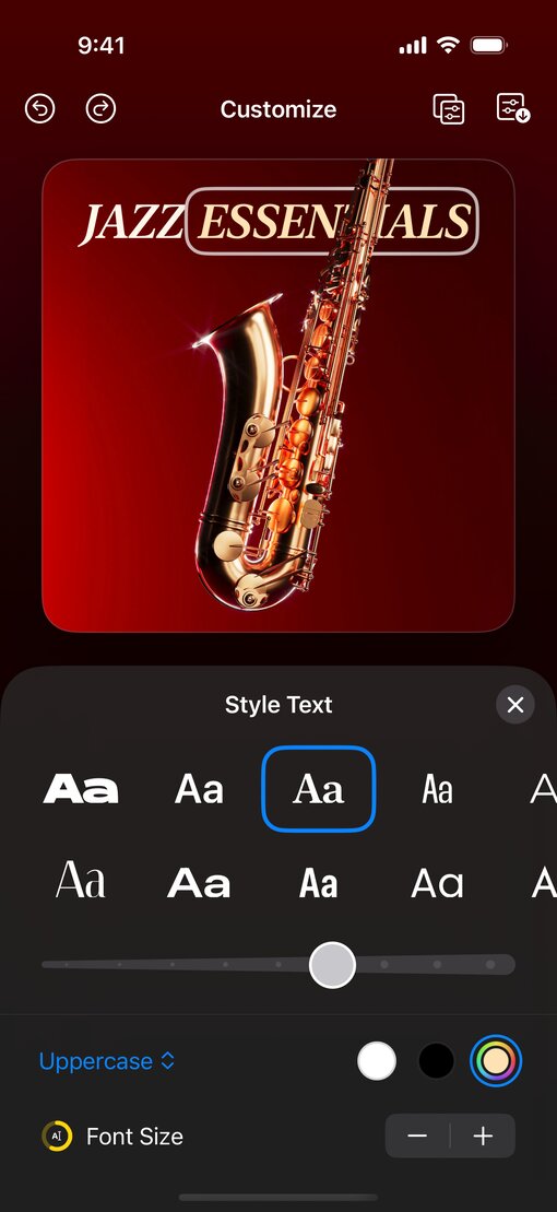 重新设计之前的“Denim”App 界面