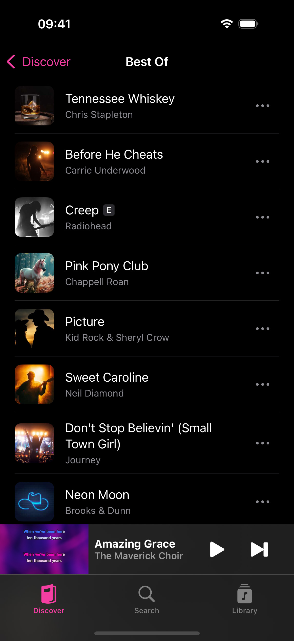 重新设计之前的“KaraFun”App 界面