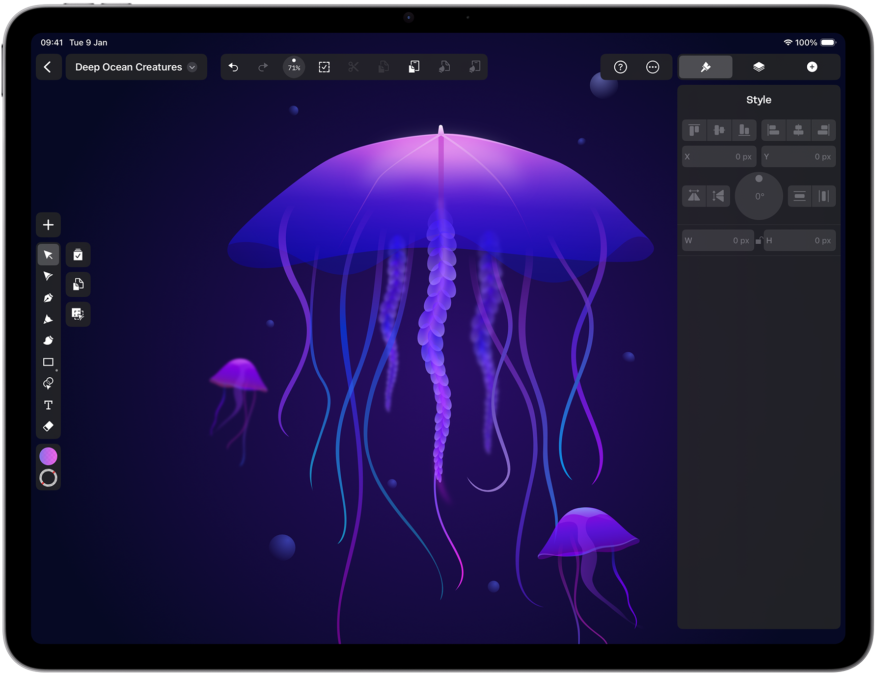 Linearity Curve app interface before redesign