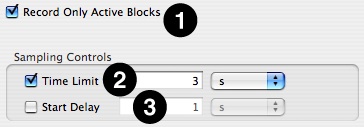 Malloc Data Source - Sampling Settings