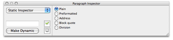 The Paragraph Inspector