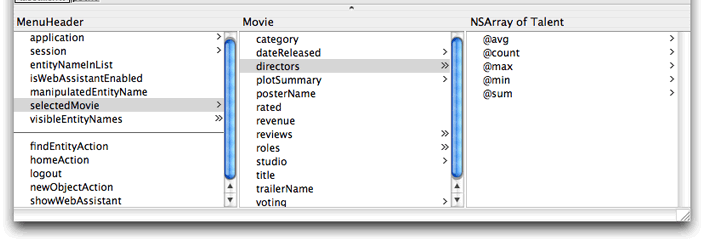 Viewing object properties