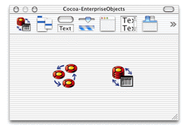 Enterprise Objects palette